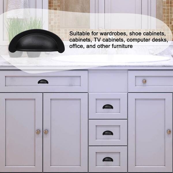 Shop Bin Cup Pulls 2 8 Hole Center Cabinet Handle Dresser