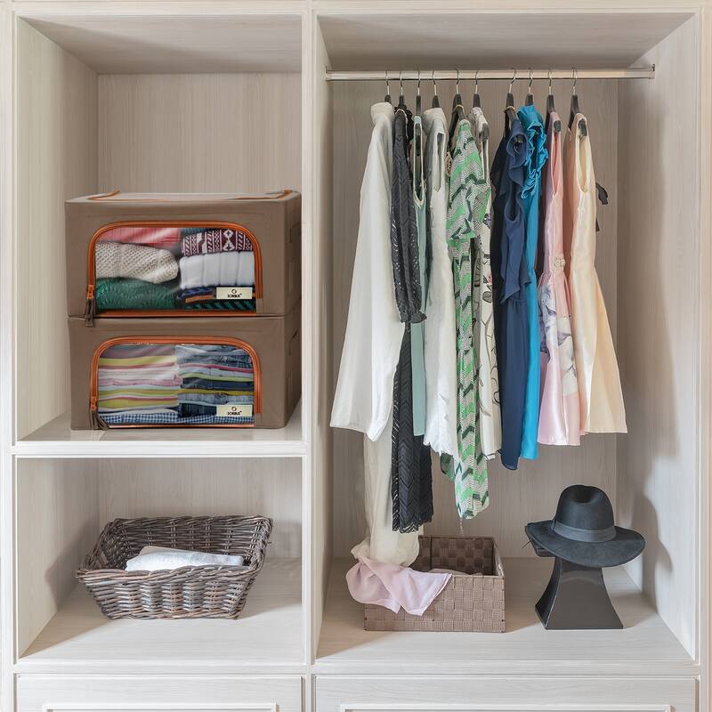 Storage Box With Window Small - 2 Pack
