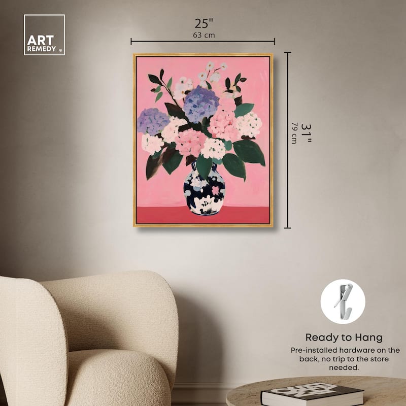 Flower Pot Dream I Canvas by Art Remedy