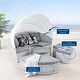 preview thumbnail 9 of 34, Scottsdale Canopy Outdoor Patio Daybed