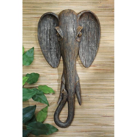 Design Toscano Animal Masks of the Savannah Wall Sculptures Elephant