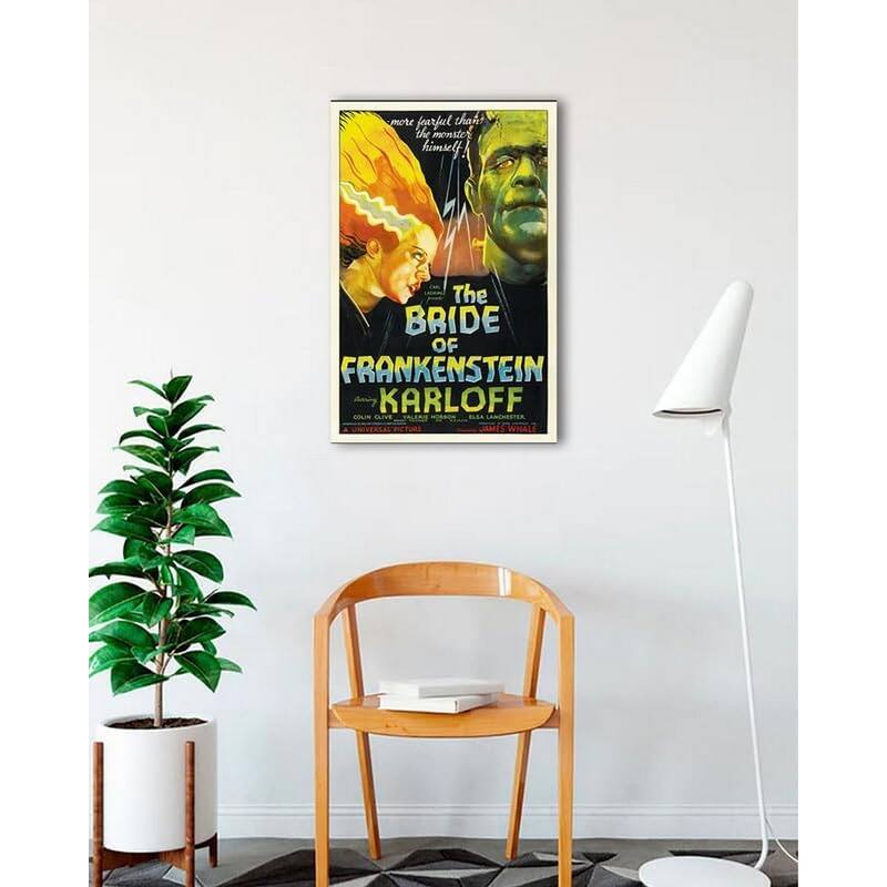 Bride of Frankenstien Art Poster - 24 x 36 Inch