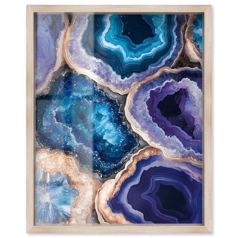 Beryl Brood I Shadowbox by Art Remedy - Natural - 30" x 36"