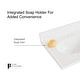 preview thumbnail 4 of 29, Fine Fixtures White Cultured Marble Top With Integrated Sink, 4" Backsplash and Overflow Included.