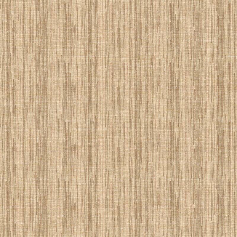 Galerie Wallcoverings Spring Blossom Plain Linen Effect Non-woven Matte Wallpaper Roll - 33 feet x 21 inches - Yellow