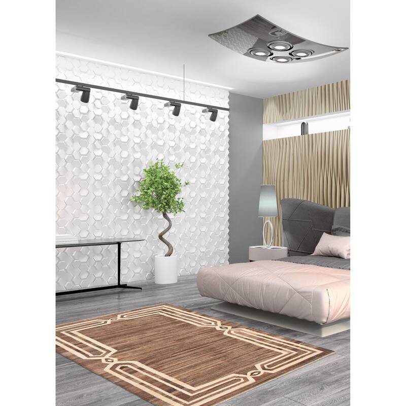 Sivas Brown Kilim 6'7" x 9'4" - 6'7 x 9'4