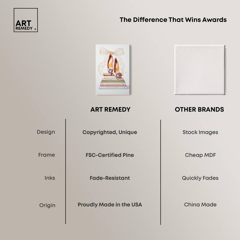 Designer Library Canvas by Art Remedy, Gallery Wrapped