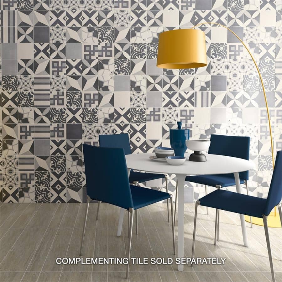 Merola Tile Twenties Corner 7-3/4" x 7-3/4" Ceramic Floor and Wall Trim