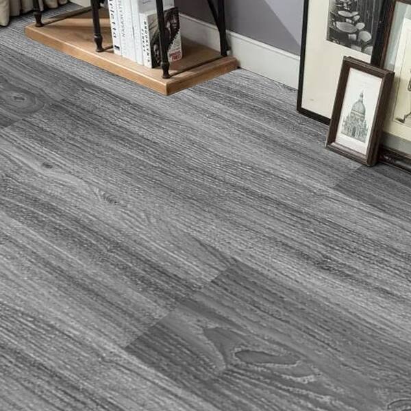 Art3d Peel and Stick Vinyl Floor Tiles Wood Look Planks, 36'' × 6 ...