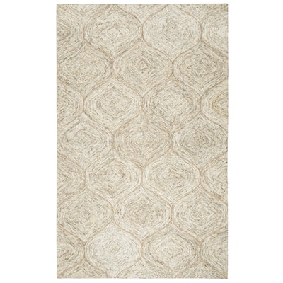 Alora Decor London Hand-tufted Trellis Rug