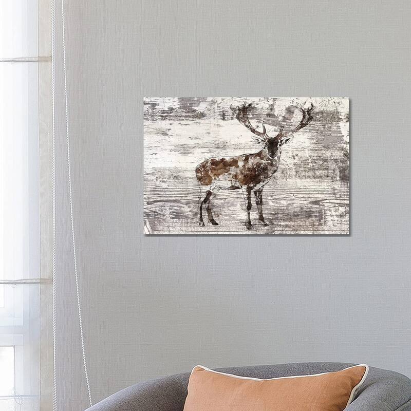 iCanvas "Rustic Deer II" by Irena Orlov Canvas Print - 18x26x1.5