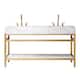 Option Brushed Gold - Double Sink