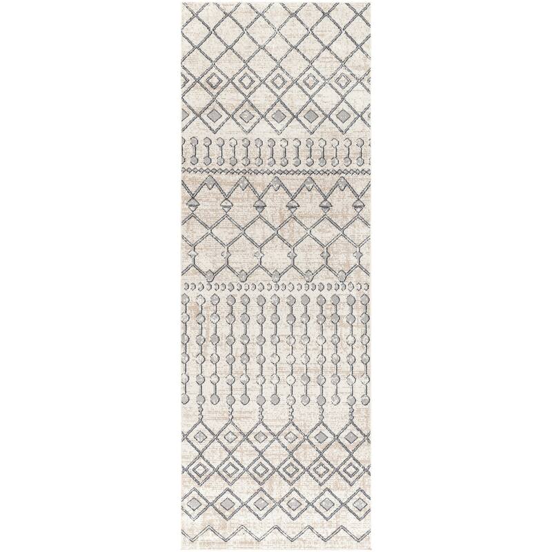 Livabliss Quince Bohemian Machine Washable Area Rug
