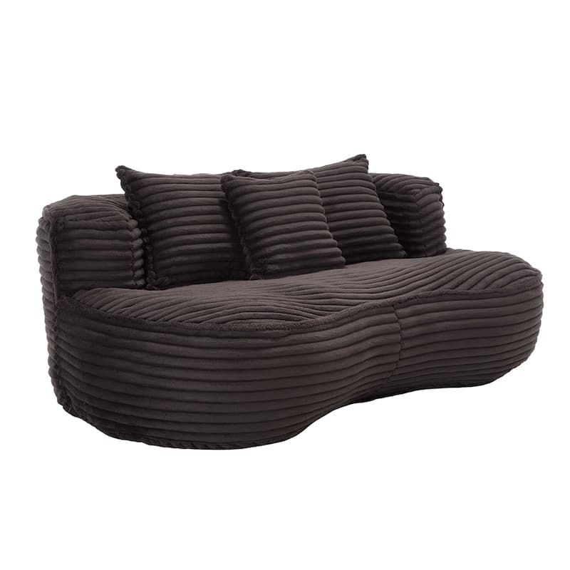 Comfort Lounger High Back Bean Bag Chair