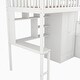preview thumbnail 10 of 27, Twin size Loft Bed with Bookshelf, Drawers, Desk and Wardrobe