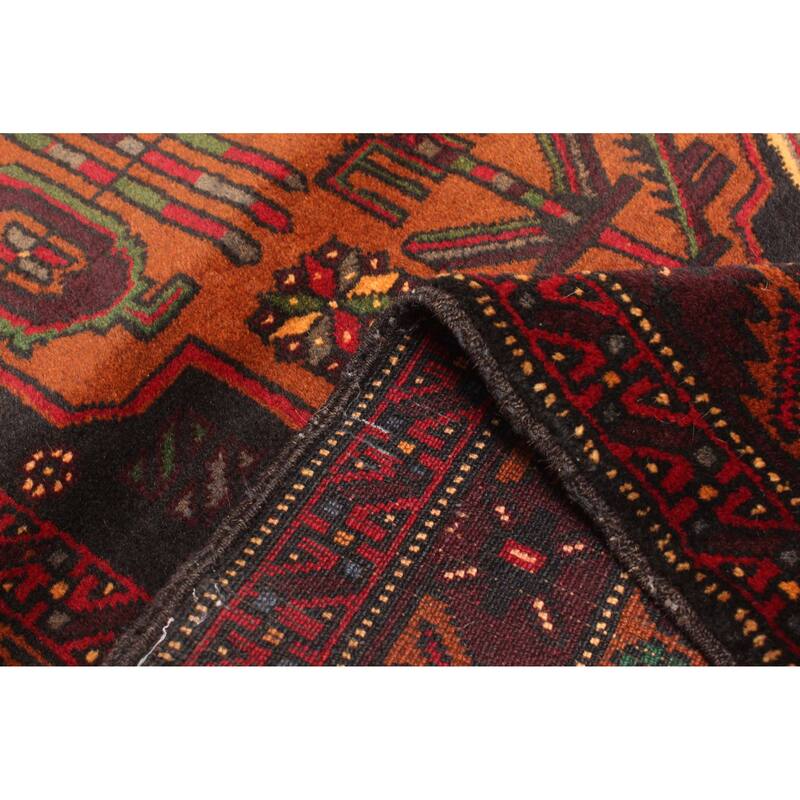 ECARPETGALLERY Hand-knotted Teimani Brown Wool Rug - 3'0 x 5'1