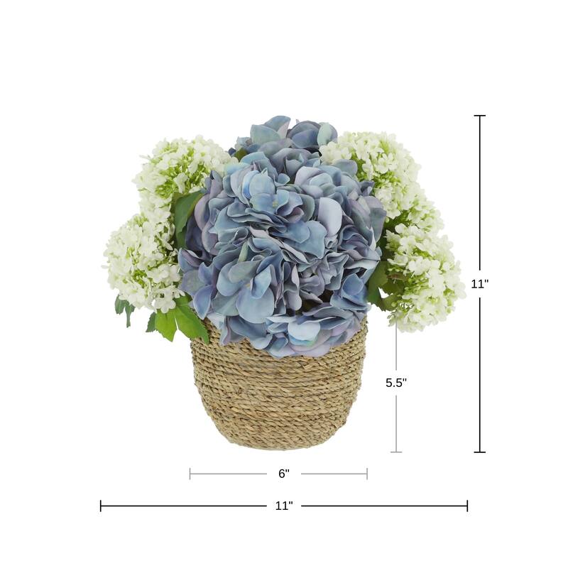 Hydrangea and Viburnum Arrangement
