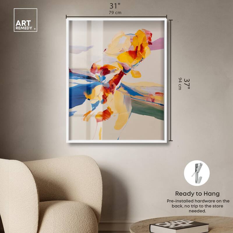 Flippant Bloom III Shadowbox by Art Remedy