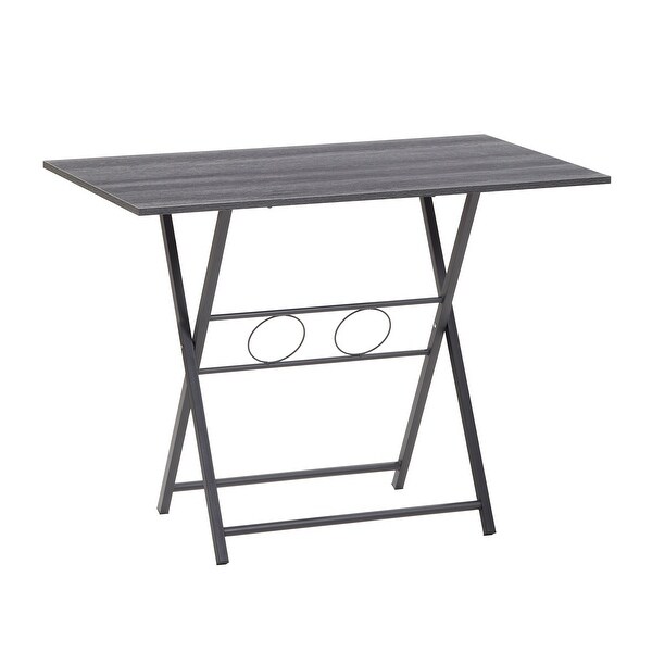 Small Foldable Desk for Home Office Space Saving Computer Table and Writing Workstation 39.3undefined L x 22.8undefined W x 29.1undefined H On Sale Bed Bath Beyond 41681220