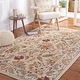 preview thumbnail 4 of 71, SAFAVIEH Handmade Chelsea Ashlyn French Country Floral Wool Rug 3'8" x 5'5" - Ivory - Rectangle