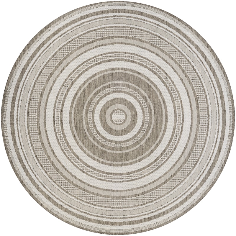 Dream Decor Rugs Pergola Bower Stripe Indoor Outdoor Area Rug