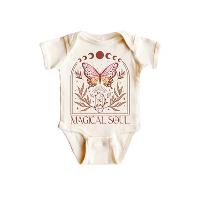 Magic Soul Moon - Baby Boy Girl Clothes Infant Bodysuit Funny Cute Newborn