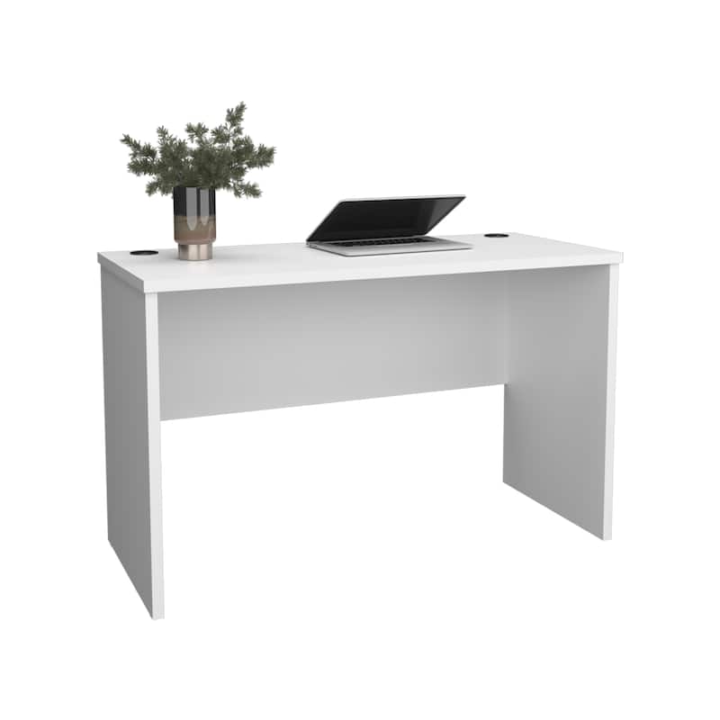30 Inch Height Writing Desk Modern Home Office Study Desk Sturdy Workspace Table