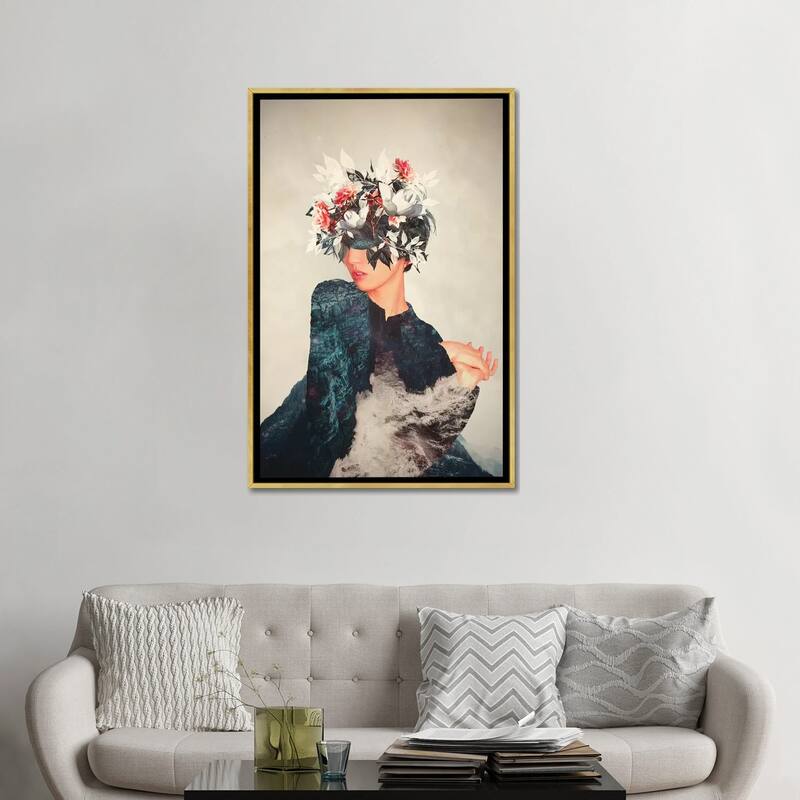 iCanvas "Kumiko" by Frank Moth Framed Canvas Print