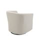 preview thumbnail 27 of 92, Modern Upholstered Swivel Barrel Chair Living Room Accent Chair
