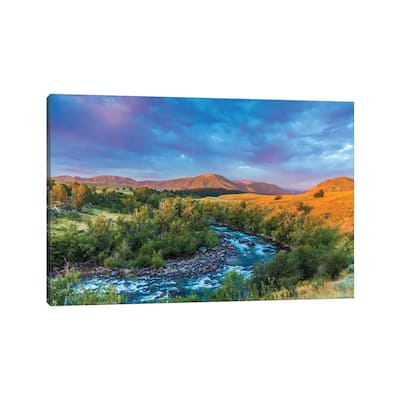 iCanvas "Stillwater River Montana" by Sarah Kadlecek Canvas Print