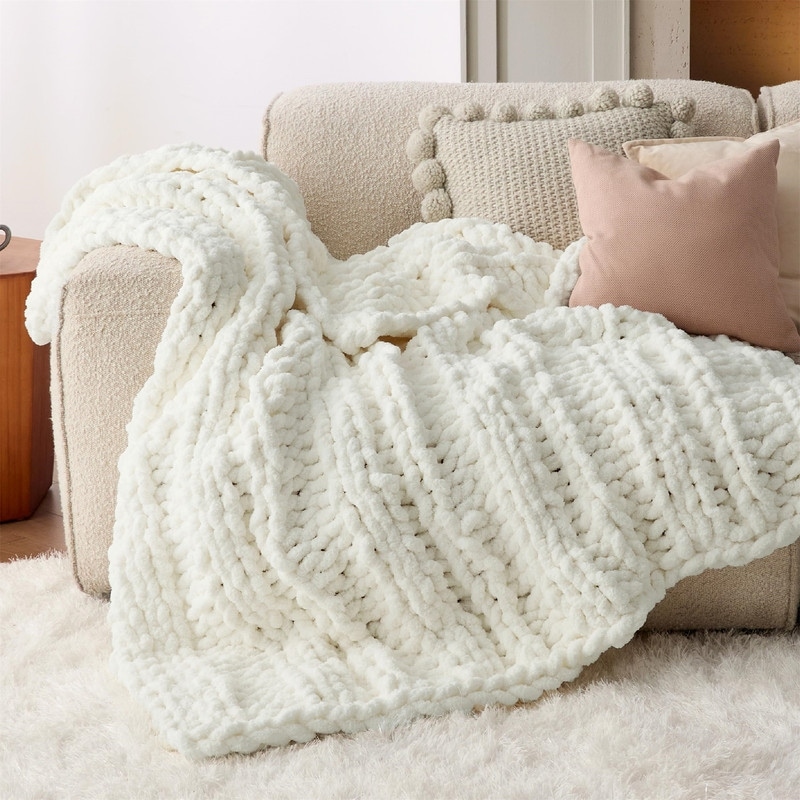 Home bargains hotsell chunky knit throw