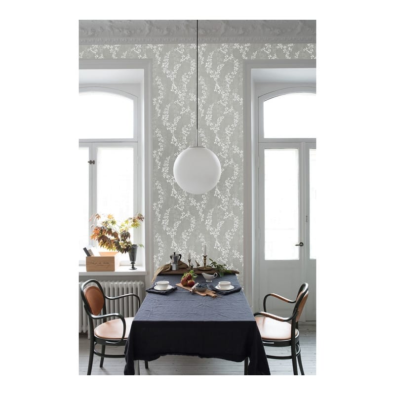 Midbec Twig Grey Botanical Wallpaper - 20.5 x 396 x 0.025