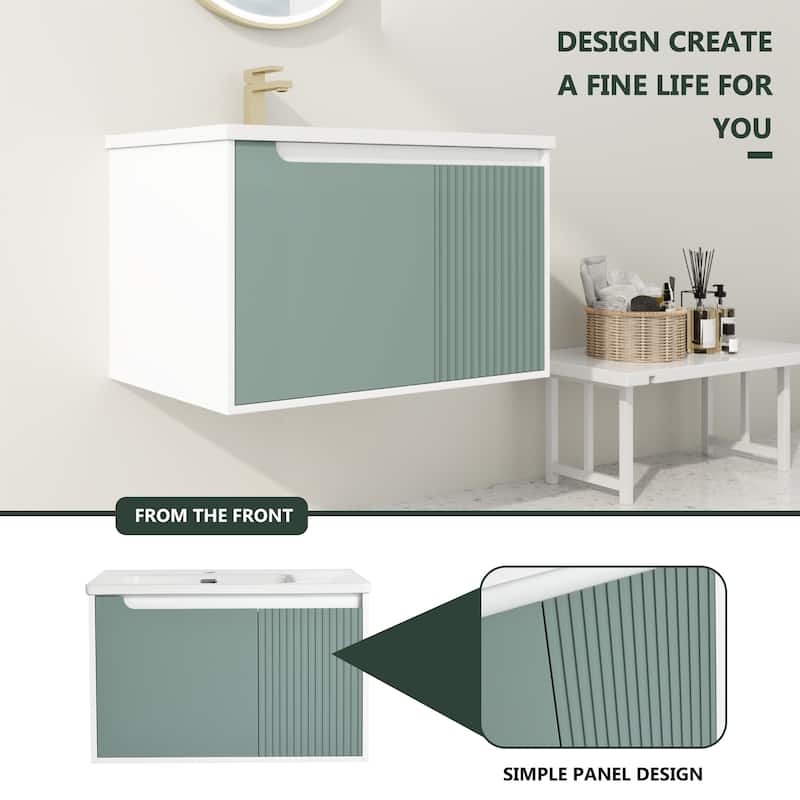 Floating Bathroom Vanity with Sink