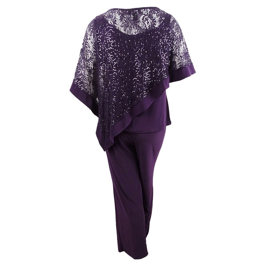 plus size lavender jumpsuit