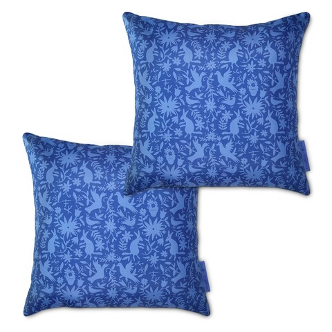 Frida Kahlo + Classic Accessories Accent Pillows, 2-Pack, 18 Inch