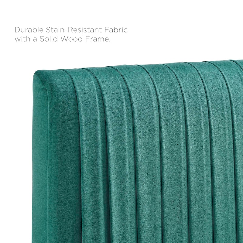 Peyton Performance Velvet Full Platform Bed