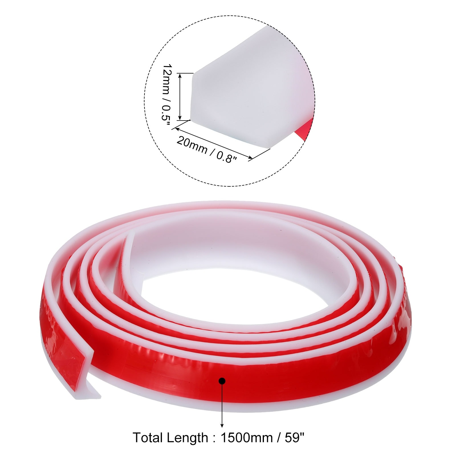 Collapsible Shower Barrier Stopper Water Splash Guard Blocker for Bathroom