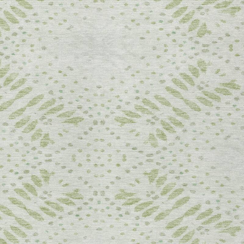 HomeRoots Floral Transitional Rectangle Outdoor Rug