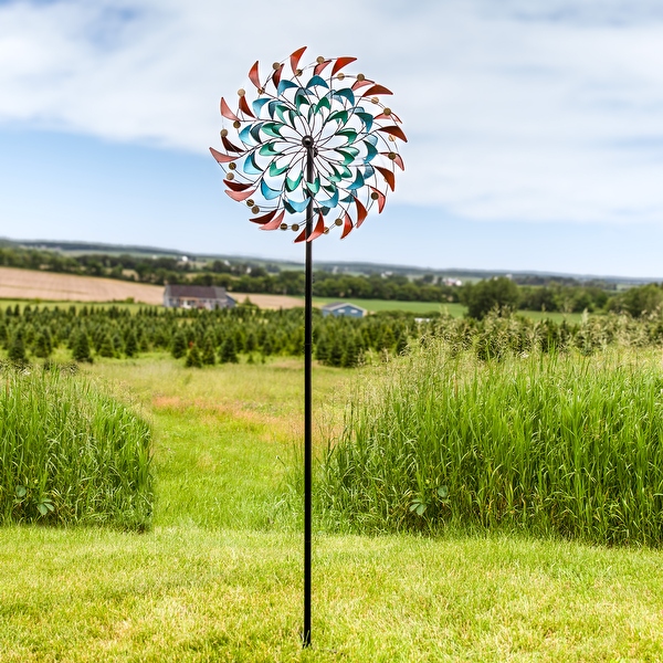 石膏像 GESCHWIND Whirligig Outdoor Garden Wind Spinner