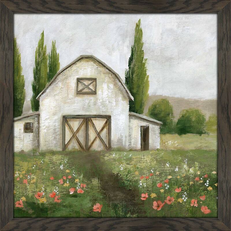 "Country Barn I" by Nan Print on Acrylic