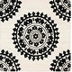 preview thumbnail 29 of 103, SAFAVIEH Handmade Soho Shyhrete Medallion Wool Rug 6' x 6' Square - Ivory/Black