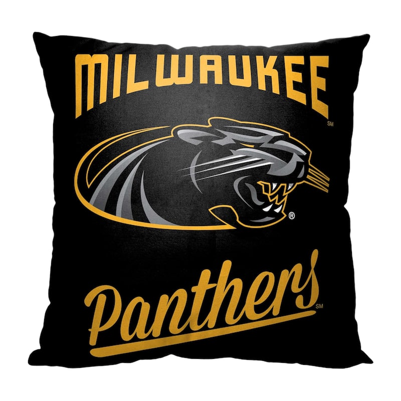NCAA Horizon League Alumni 18 Inch Throw Pillow - 18" x 18" - Milwaukee Panthers