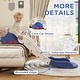 preview thumbnail 16 of 16, Qaba Toddler Slide, Couch Slide for Bed, Sofa, Extra Length Indoor Couch Slide for Toddler, Baby, Child, Easy to Assemble