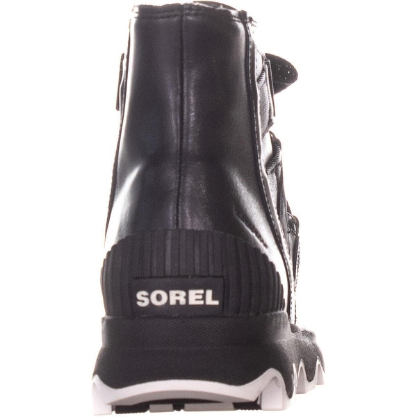 sorel black ankle boots