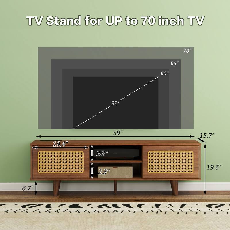 Media Console for Living Room Bedroom Media Room