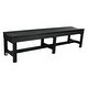 preview thumbnail 10 of 47, Sequoia Commercial Grade Weldon 6ft Backless Picnic Bench Black