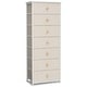 preview thumbnail 12 of 68, Slim Tall Vertical 7-Drawer Chest Dresser Closet Storage Organizer Unit for Bedroom
