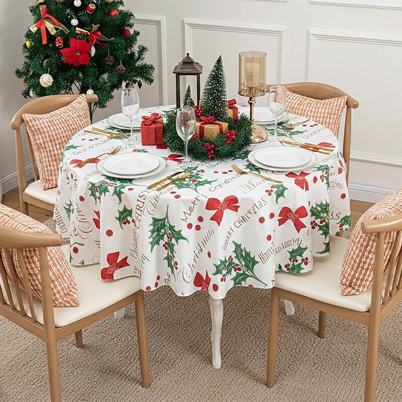 Ray Star Happy Christmas tablecloth Festival - Christamas