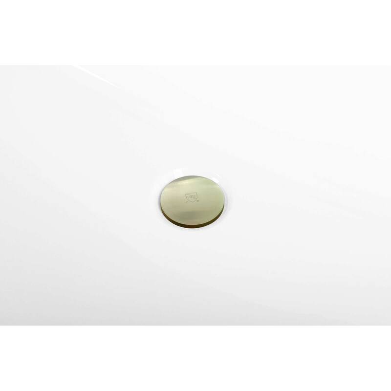 Timothy Soaking Rectangular Bathtub in Glossy White