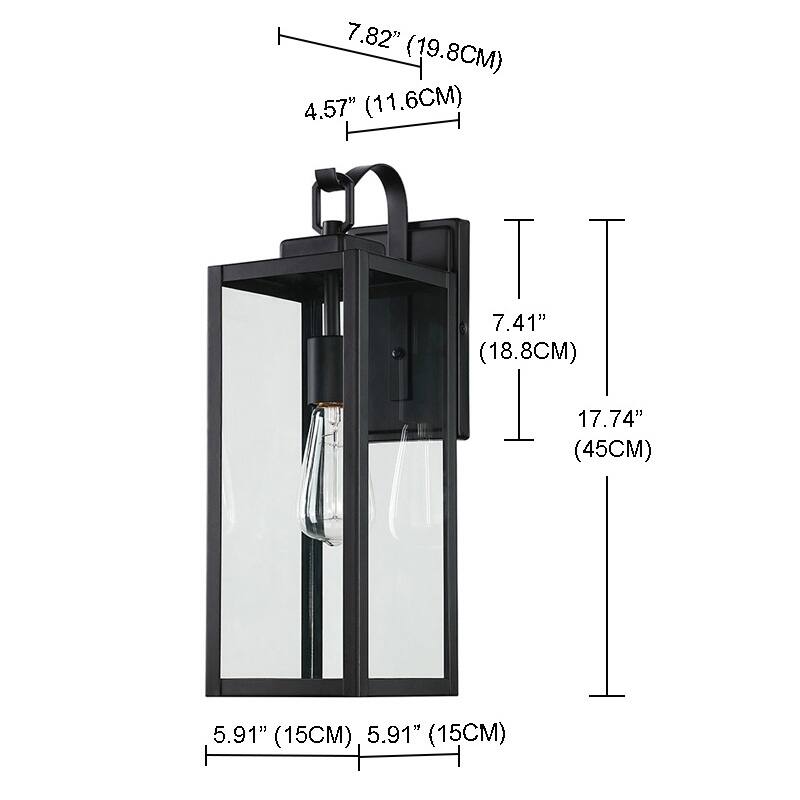2-Pack 1-Light Outdoor Wall Sconce